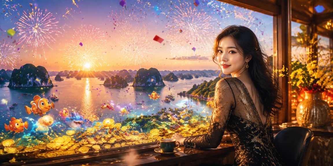 Người dùng Hạ Long uống cà phê và truy cập tài khoản 1881 an toàn qua điện thoại