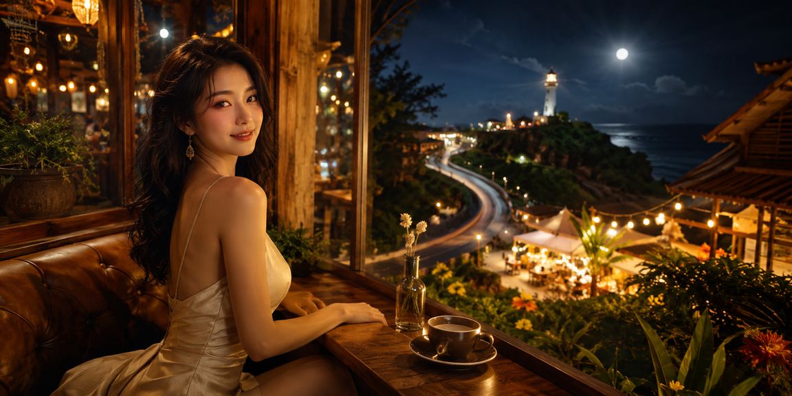 Người dùng tại Vũng Tàu uống cà phê và đăng nhập tài khoản 1881 trên điện thoại